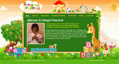 Desktop Screenshot of orangespreschool.com